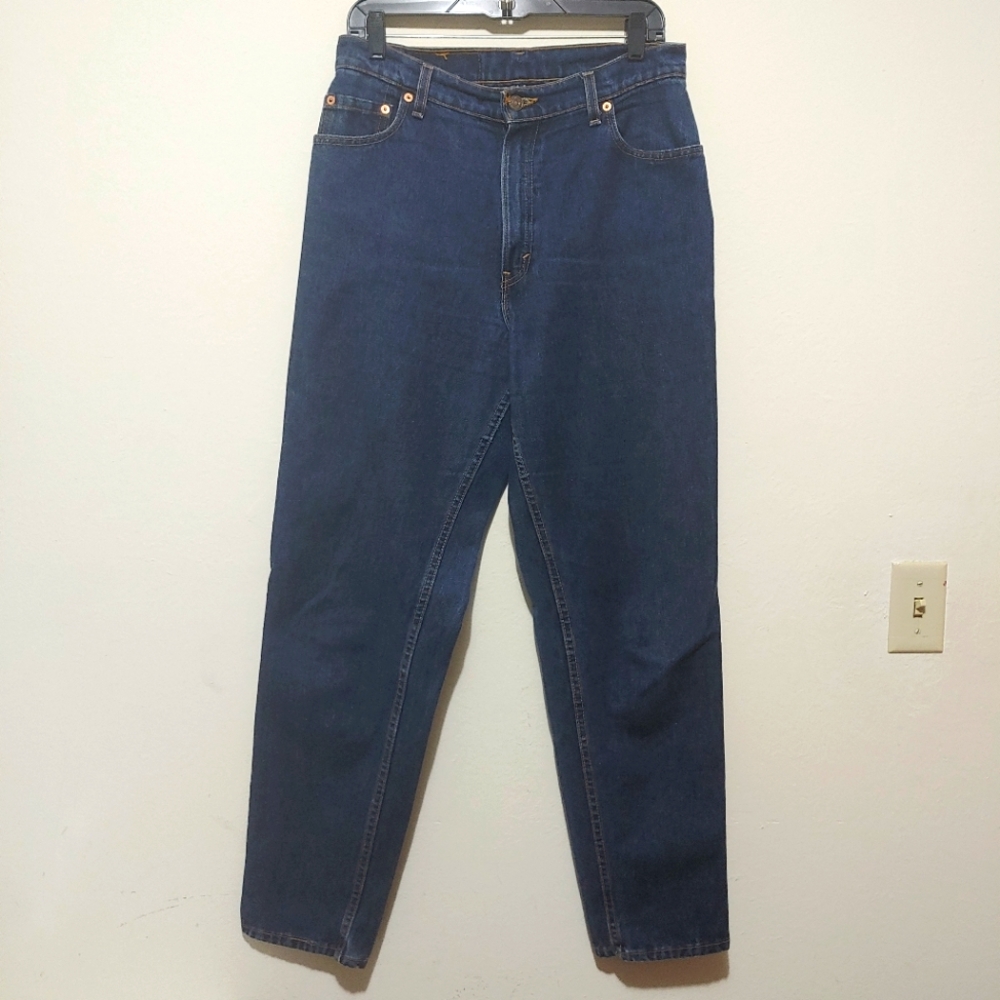 Levi's 550's Made in U.S.A. Relaxed Fit, Tapered Leg, Size 12 Reg, Blue C02-0177